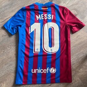Youth Nike Lionel Messi Authentic Jersey
